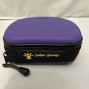 Solar Sports Purple and Black CD Case